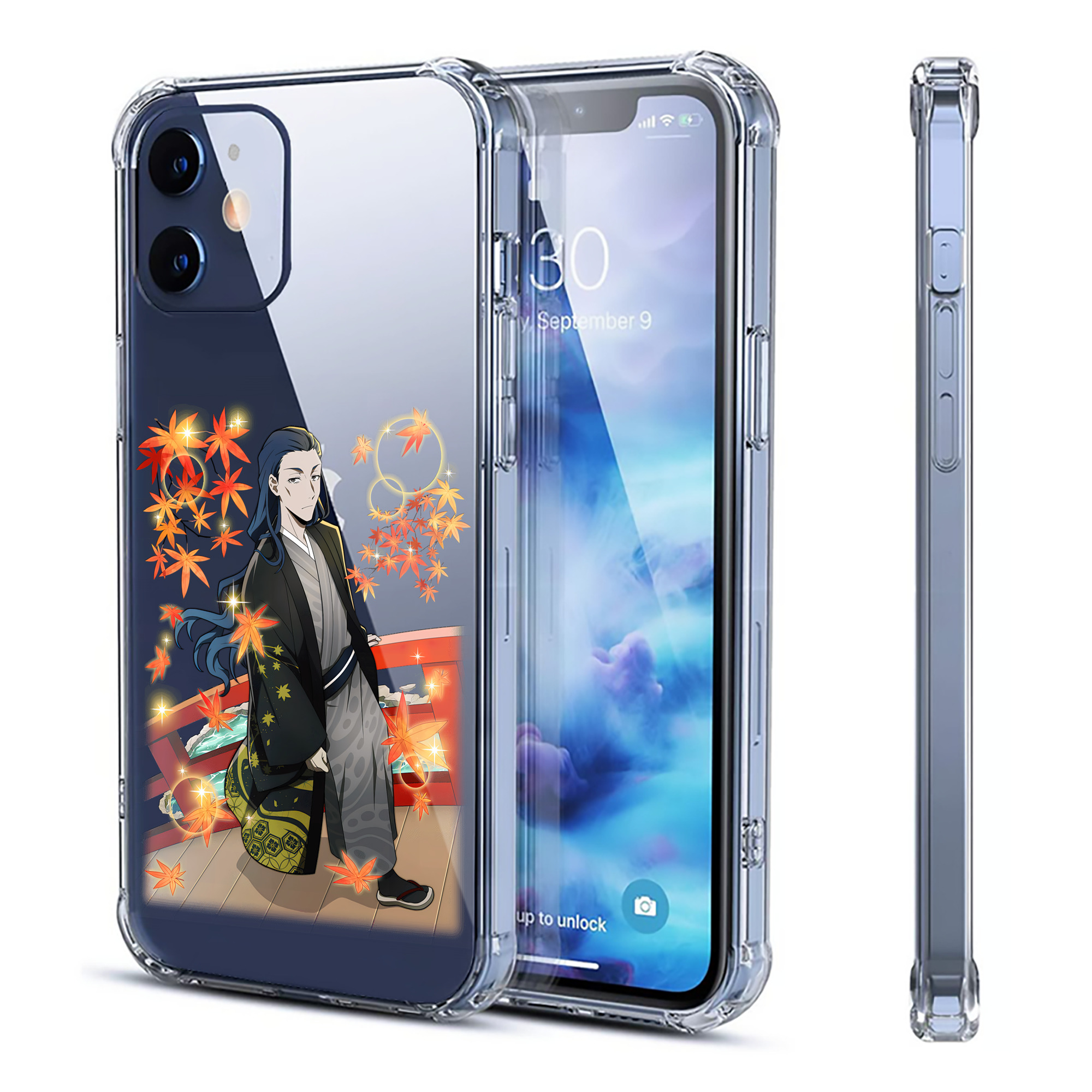 （画像用） 文豪ストレイドッグス Bungo Stray Dogs 【iPhone 12シリーズ対応】透明スマホケース（クリアソフトケース）